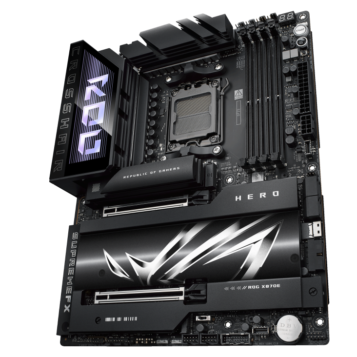 h732 ROG CROSSHAIR X870E HERO: اللوحة المثالية لعشاق الأداء العالي والألعاب