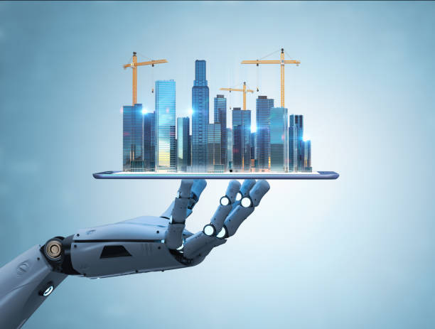 smart-city-with-robot-and-development-city-4 "مستقبل الهندسة: المدفوعة بالذكاء الاصطناعي"